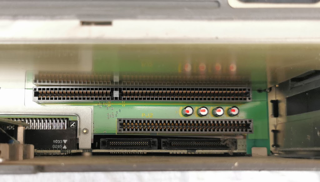 Toshiba T5200 expansion card connector detail
